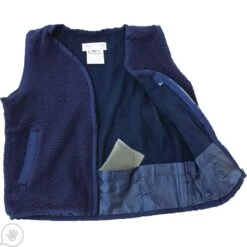 Weighted Fleece Vest - Navy