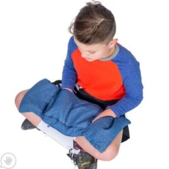 Denim Pocket Lap Pad 16 Denim Pocket Lap Pad -Children Sensory Toys CF6545 003