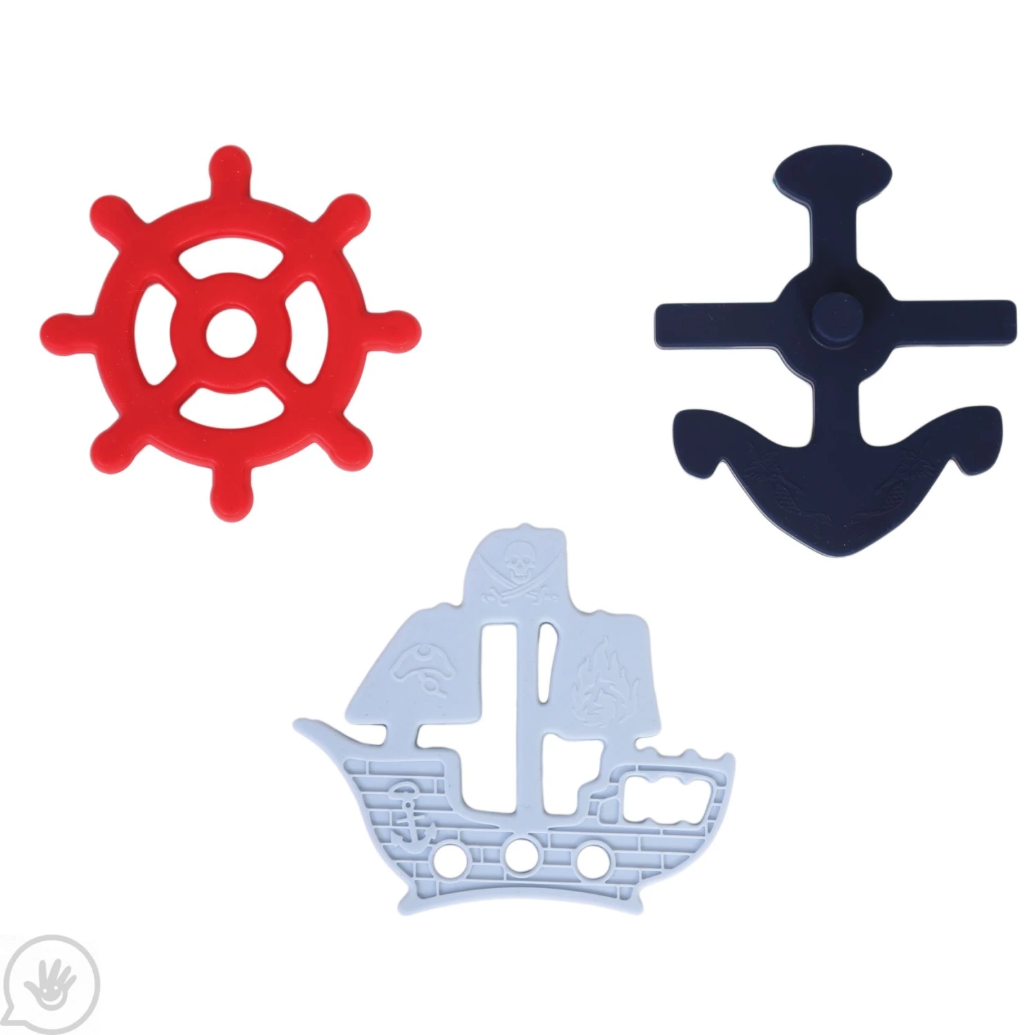 Nautical Fidget - Set Of 3 2 Nautical Fidget - Set Of 3 - Image 2