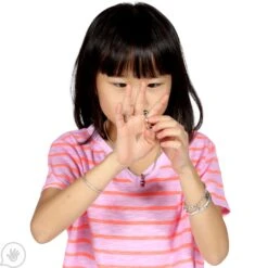 Metal Fidget Ring - Set Of 2 9 Metal Fidget Ring - Set Of 2 -Children Sensory Toys CF6961 005