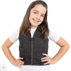 Stretch Denim Weighted Vest