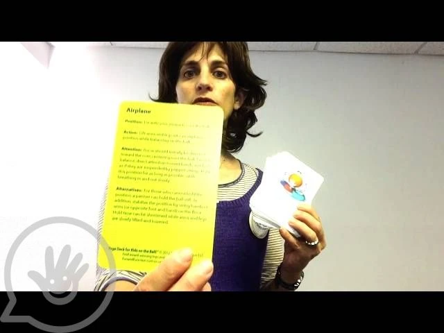 Yoga Deck For Kids On The Ball 16 Yoga Deck For Kids On The Ball - Image 16