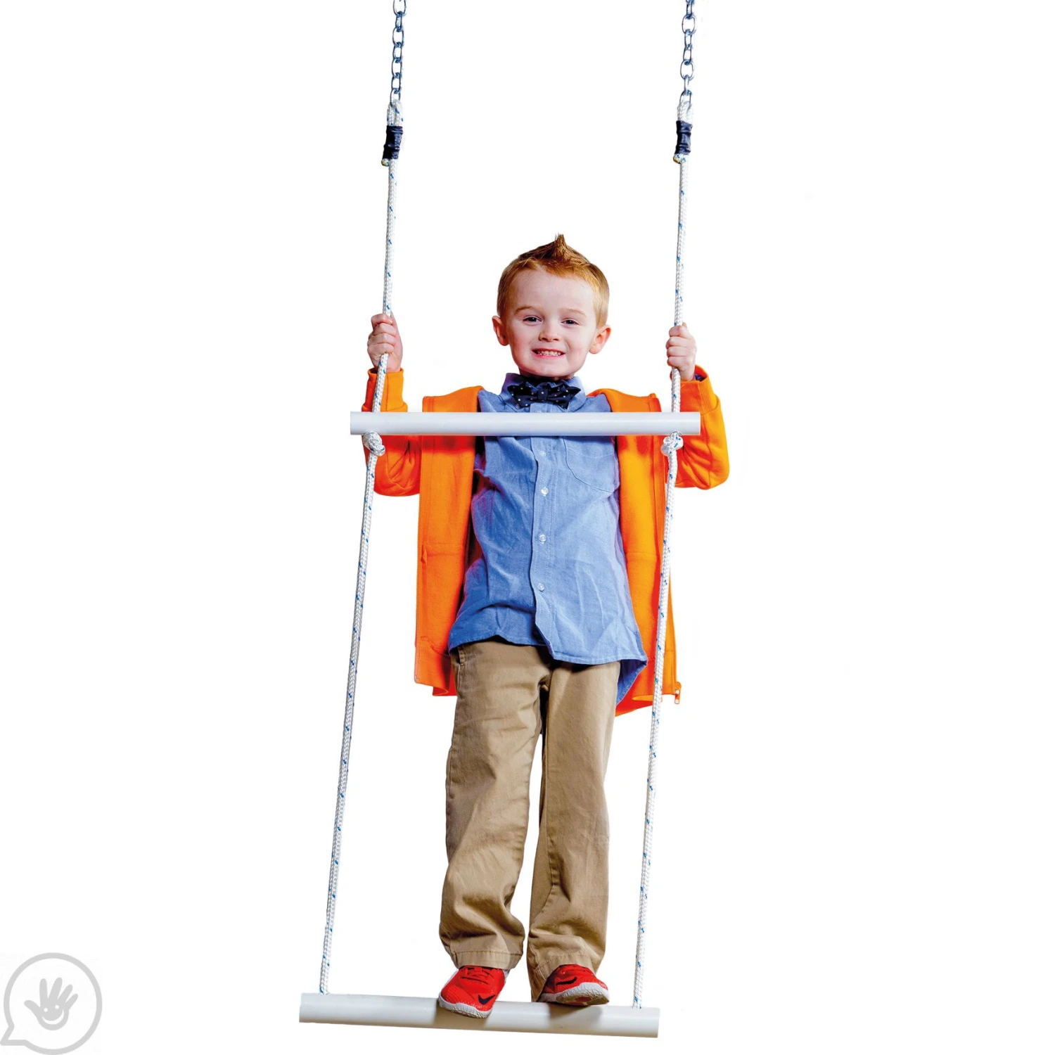 Adjustable Double Trapeze Bar Swing 3 Adjustable Double Trapeze Bar Swing - Image 3
