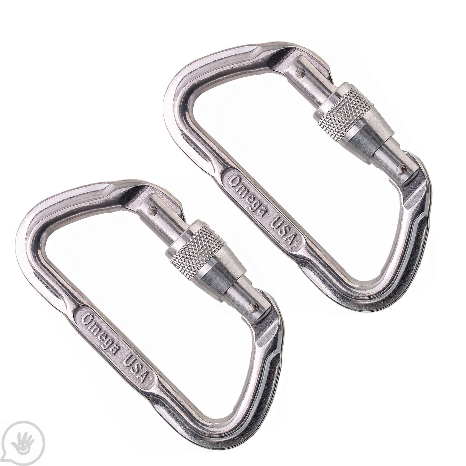 Screw-Lock Carabiner Set Of 2 1 Screw-Lock Carabiner Set Of 2