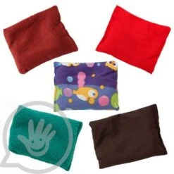 Weighted Tactile Beanbags - Set Of 5 31 Weighted Tactile Beanbags - Set Of 5 -Children Sensory Toys bean bags combo 01 2
