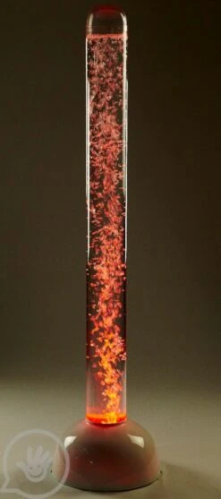 Calming LED Bubble Tube -Children Sensory Toys bt3000 calming led bubble tube red