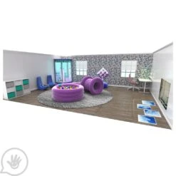 Calming Sensory Space For Homes - Full Package -Children Sensory Toys calming sensory room 2 2 1