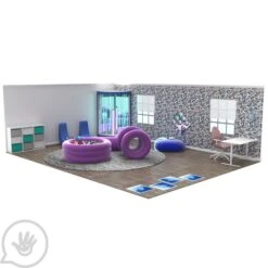 Calming Sensory Space For Homes - Full Package -Children Sensory Toys calming sensory room 2 3 1