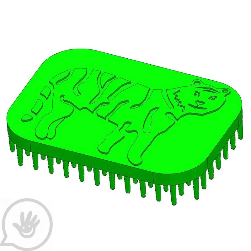 Tactile Tiger Brush 2 Tactile Tiger Brush - Image 2