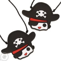 Pirate Chewy Necklace - Set Of 2 13 Pirate Chewy Necklace - Set Of 2 -Children Sensory Toys cf7090 001