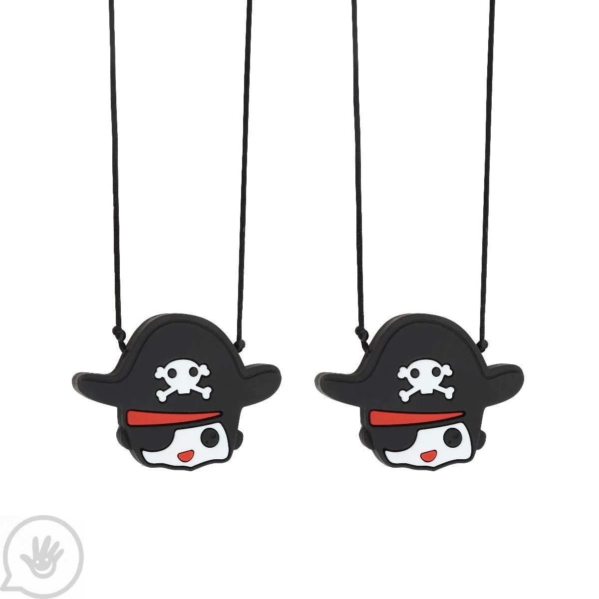 Pirate Chewy Necklace - Set Of 2 1 Pirate Chewy Necklace - Set Of 2