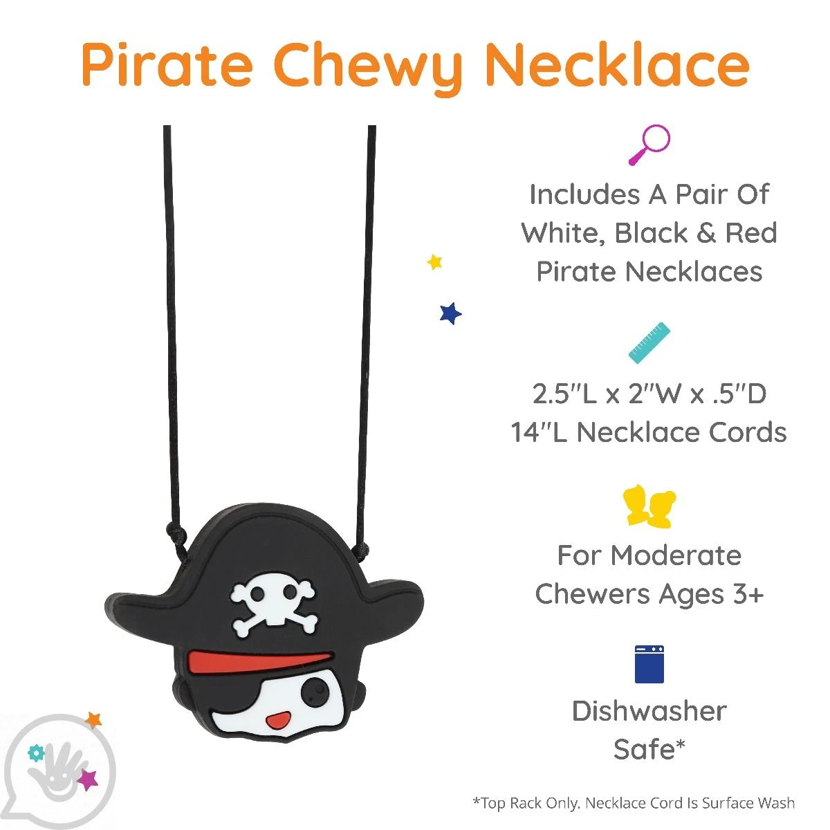 Pirate Chewy Necklace - Set Of 2 6 Pirate Chewy Necklace - Set Of 2 - Image 6