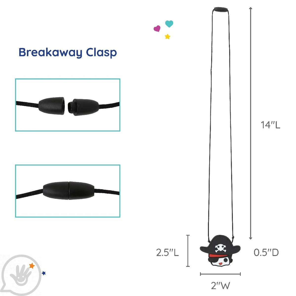 Pirate Chewy Necklace - Set Of 2 8 Pirate Chewy Necklace - Set Of 2 - Image 8