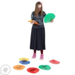 Numbered Spot Markers 13 Numbered Spot Markers -Children Sensory Toys cf7273 001