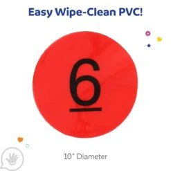 Numbered Spot Markers 16 Numbered Spot Markers -Children Sensory Toys cf7273 006