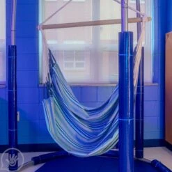 Organic Cotton Hammock Chair 29 Organic Cotton Hammock Chair -Children Sensory Toys cf7322 organic cotton hammock chair azure 6