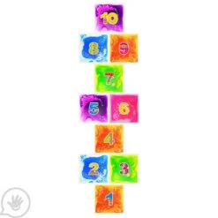 Hopscotch Gel Floor Tiles 20 Hopscotch Gel Floor Tiles -Children Sensory Toys cf7424 001 1