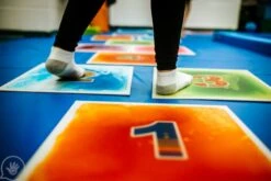 Hopscotch Gel Floor Tiles 25 Hopscotch Gel Floor Tiles -Children Sensory Toys cf7424 hopscotch gel floor tiles 9