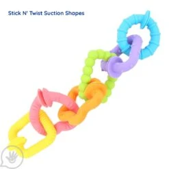 Early Childhood Sensory Toolkit -Children Sensory Toys cf8343 stick n twist suction shapes 8