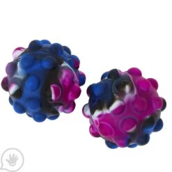 Bubble Pop Ball - Set Of 2 6 Bubble Pop Ball - Set Of 2 -Children Sensory Toys cf8473 002