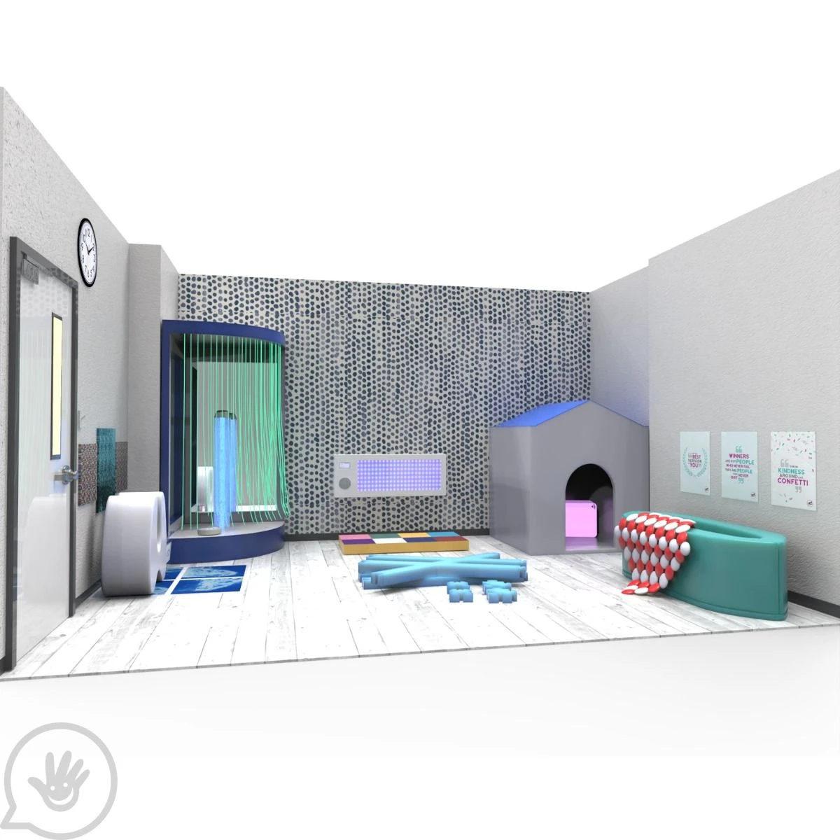 Calming Sensory Space For Schools 1 Calming Sensory Space For Schools