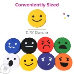 Emotion Cushions - Set Of 8 24 Emotion Cushions - Set Of 8 -Children Sensory Toys cm6704 004