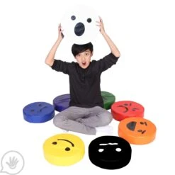 Emotion Cushions - Set Of 8 20 Emotion Cushions - Set Of 8 -Children Sensory Toys cm6704 emotion cushions active 17 b w cushions
