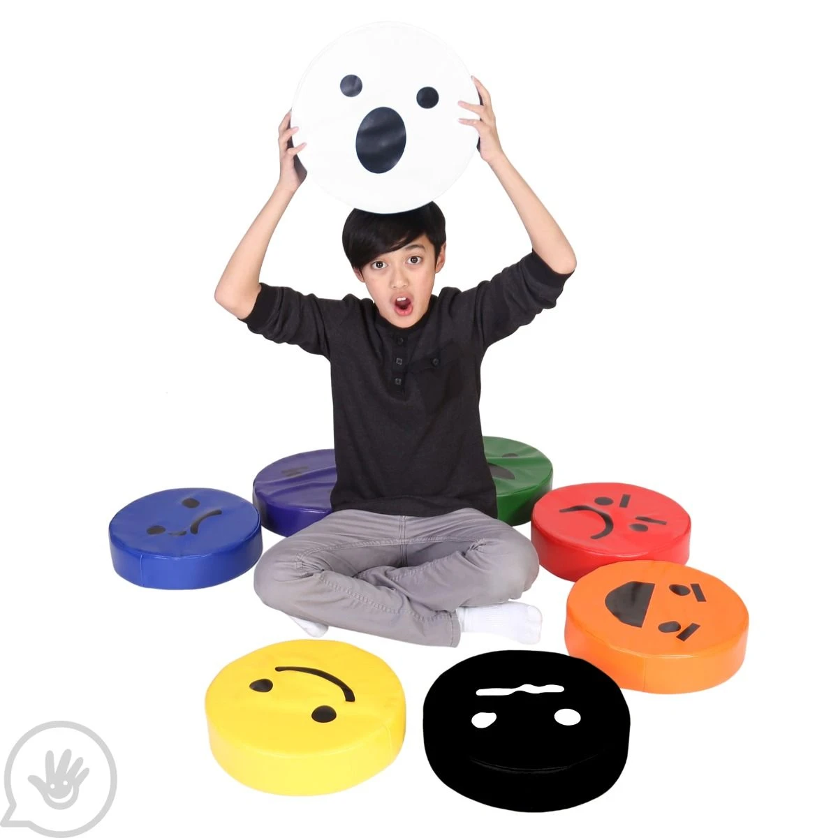 Emotion Cushions - Set Of 8 4 Emotion Cushions - Set Of 8 - Image 4