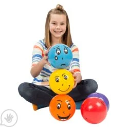 Emotion Balls - Set Of 6 -Children Sensory Toys cm6705 emotion balls active 15 a 1