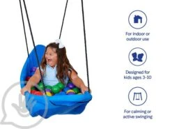 Cozy Canoe Swing -Children Sensory Toys cozy canoe swing premium a mobile 003