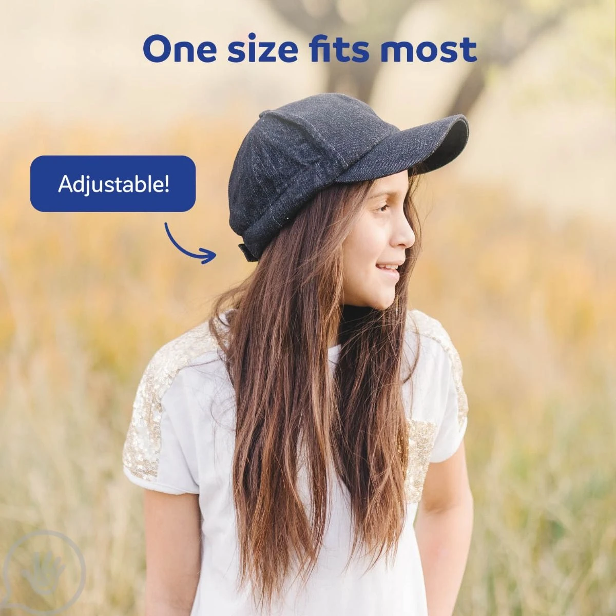 Denim Weighted Baseball Cap 6 Denim Weighted Baseball Cap - Image 6