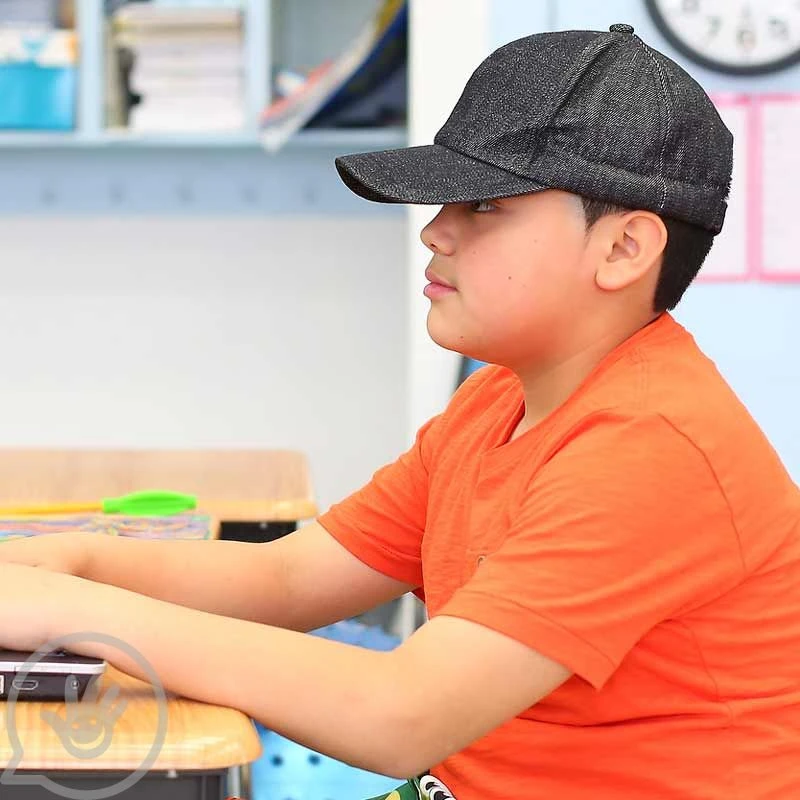 Denim Weighted Baseball Cap 4 Denim Weighted Baseball Cap - Image 4