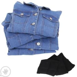 Weighted Denim Jacket -Children Sensory Toys dr8423 weighted denim jacket silo 01