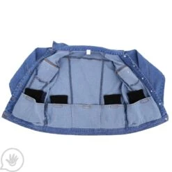 Weighted Denim Jacket -Children Sensory Toys dr8423 weighted denim jacket silo 05 3