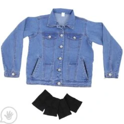 Weighted Denim Jacket -Children Sensory Toys dr8423 weighted denim jacket silo 09 1