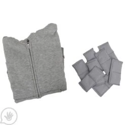 Weighted Fleece Hoodie Jacket -Children Sensory Toys dr8427 dr8430 weighted fleece hoodie silo 03 1