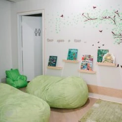 Jaxx Lounger Jr 27 Jaxx Lounger Jr -Children Sensory Toys eq4461 jaxx lounger jr lime microsuede 4