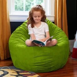 Jaxx Cocoon Jr - Giant Bean Bag -Children Sensory Toys eq4479 jaxx cocoon jr lime 4
