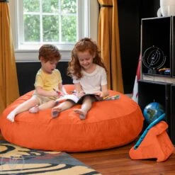 Jaxx Cocoon Jr - Giant Bean Bag -Children Sensory Toys eq5716 jaxx cocoon jr pumpkin 3