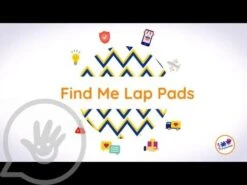 Find Me™ Lap Pads - At The Zoo (18 X 9 Inches)