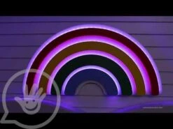 Interactive Light Up Rainbow Panel