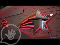 Interactive Light Up Star Panel