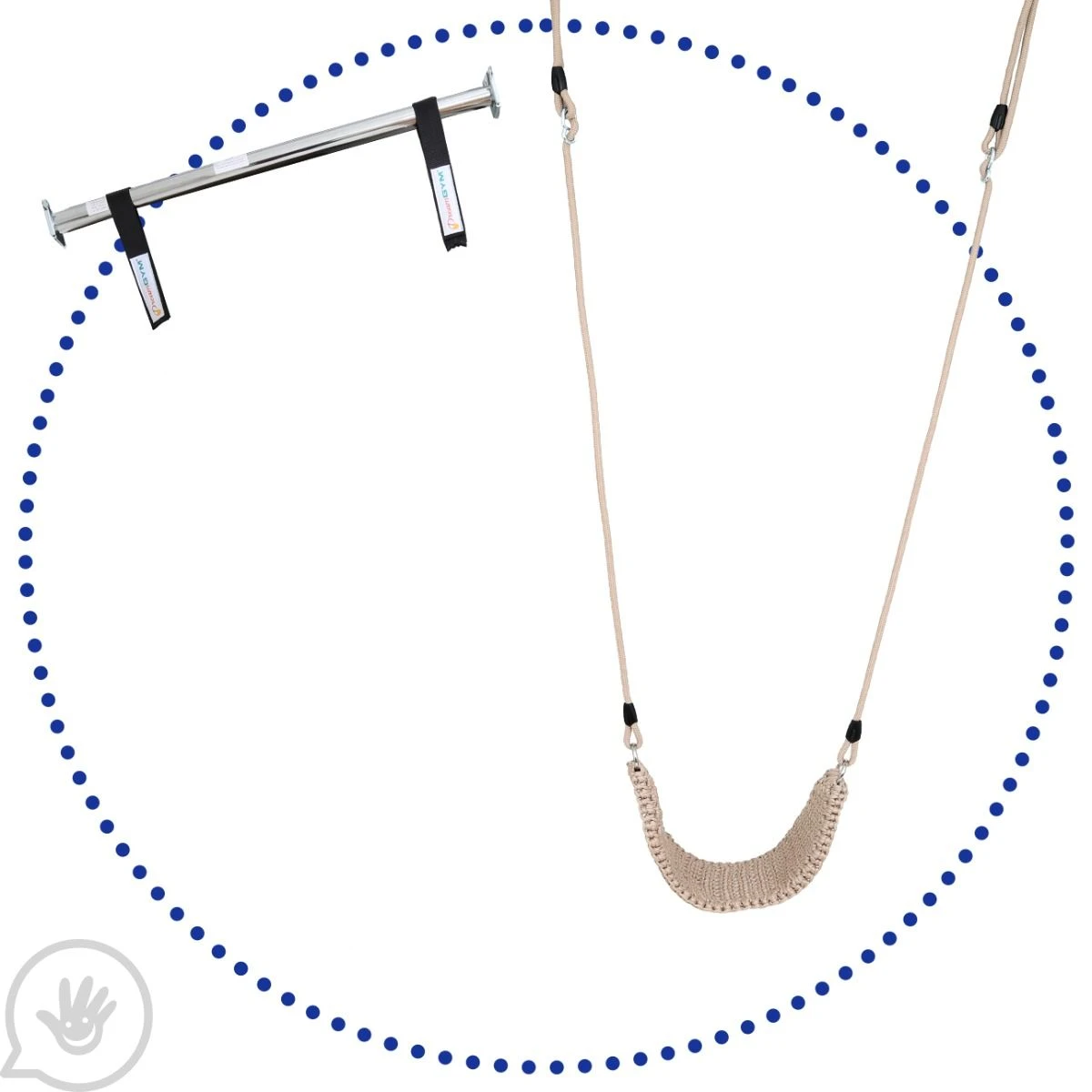 Doorway Bar With Straps 4 Doorway Bar With Straps - Image 4