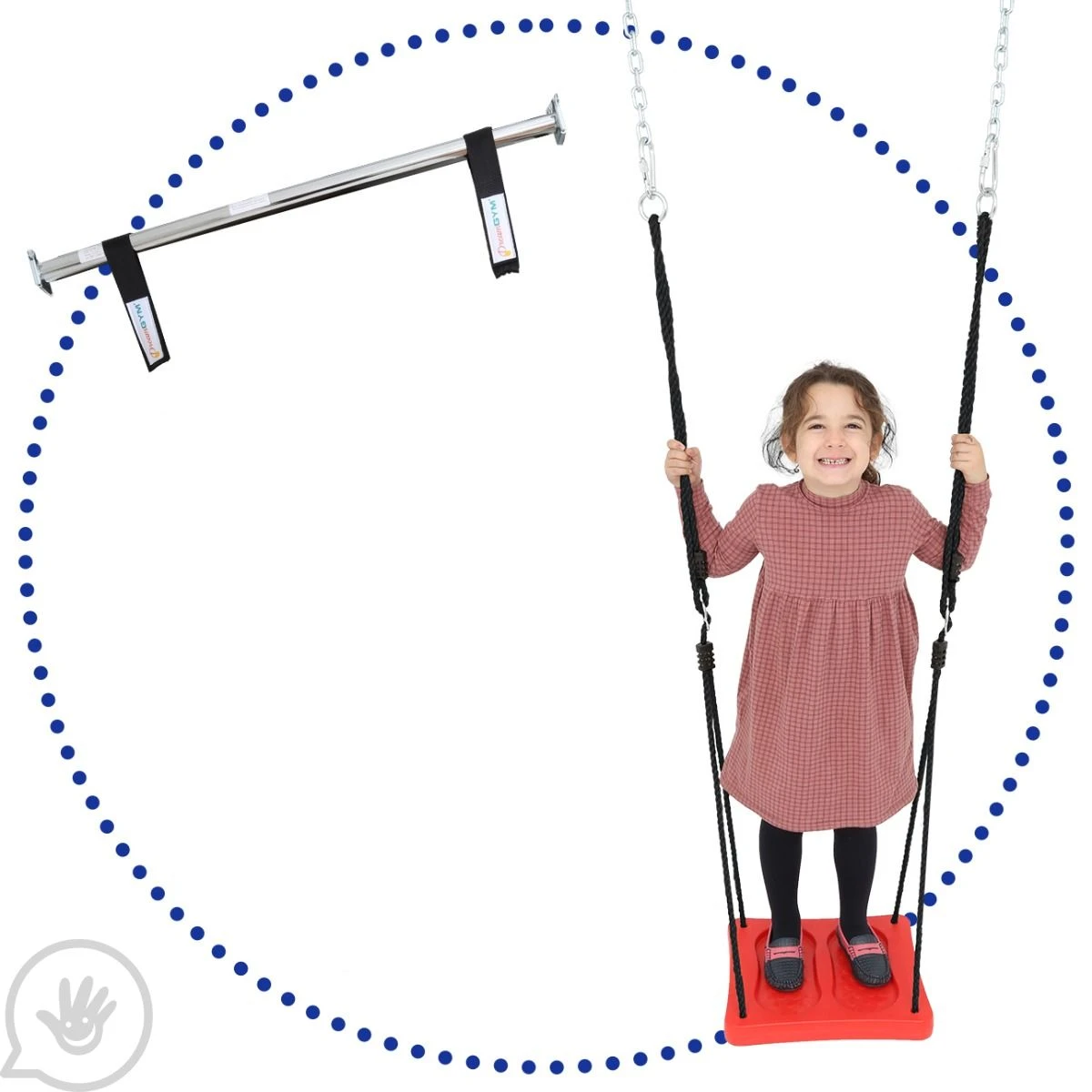 Doorway Bar With Straps 3 Doorway Bar With Straps - Image 3