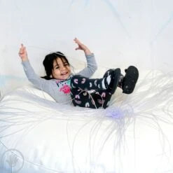 Fiber Optic Softie Beanbag For Calming -Children Sensory Toys ls3844 fiber optic softie calming blue 6