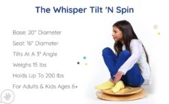 Whisper Tilt 'N Spin 14 Whisper Tilt 'N Spin -Children Sensory Toys mw4989 box2