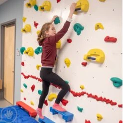 Adaptive Climbing Wall -Children Sensory Toys mw5889 adaptive climbing wall with mat 22
