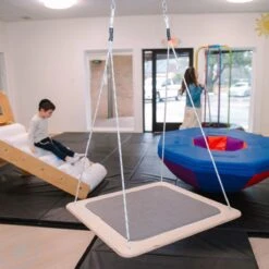 Textured Platform Swing™ 11 Textured Platform Swing™ -Children Sensory Toys mw6664 swing chain hardware 2 extra carabiner 4 1