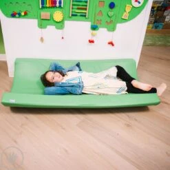 SensaSoft™ Rocking Half Barrel -Children Sensory Toys mw6999 sensasoft rocking half barrel active 1