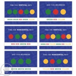 Jumper Mat And Card Deck 11 Jumper Mat And Card Deck -Children Sensory Toys mw7037 cards for jumper mat 1